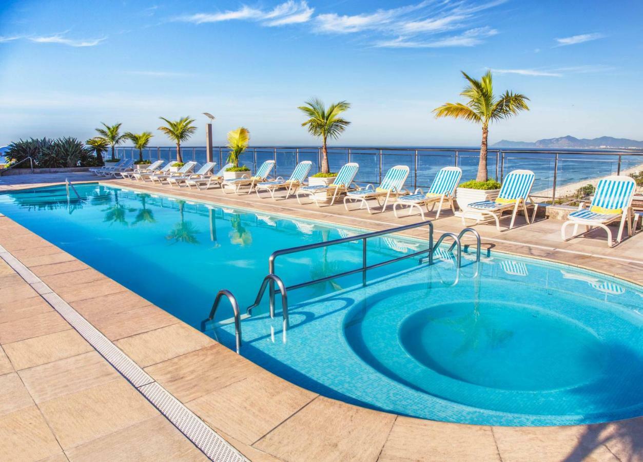 Windsor Barra Hotel Rio de Janeiro Zewnętrze zdjęcie A swimming pool